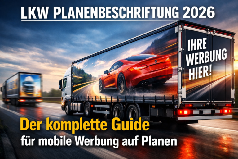 LKW Planenbeschriftung