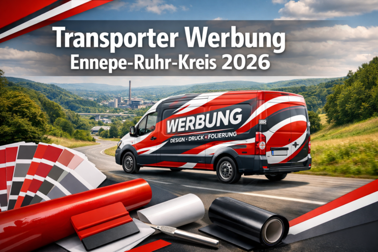 Transporter Werbung Ennepe-Ruhr-Kreis