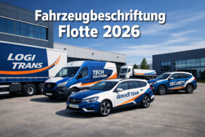 fahrzeugbeschriftung flotte