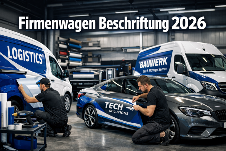 firmenwagen beschriftung