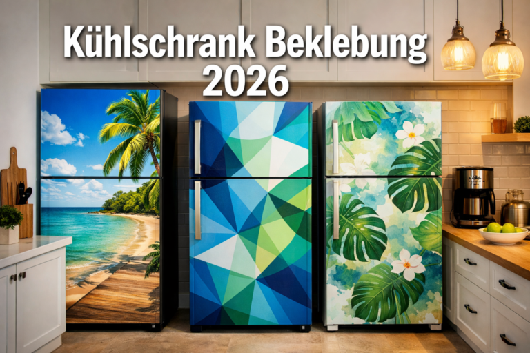 kühlschrank beklebung