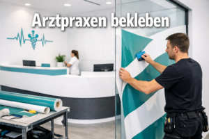Arztpraxen bekleben