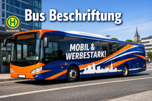Bus Beschriftung
