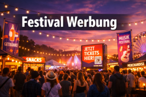 Festival Werbung