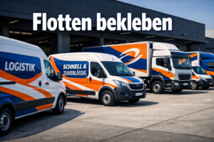 Flotten bekleben