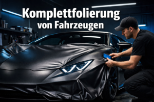 Komplettfolierung von Fahrzeugen