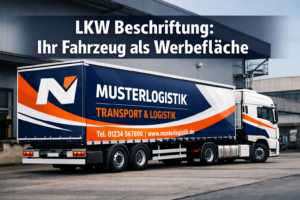 LKW Beschriftung