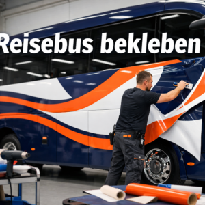 Reisebus bekleben