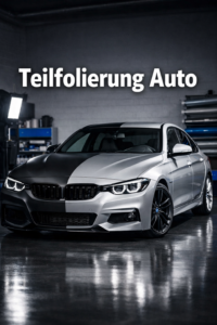 Teilfolierung Auto